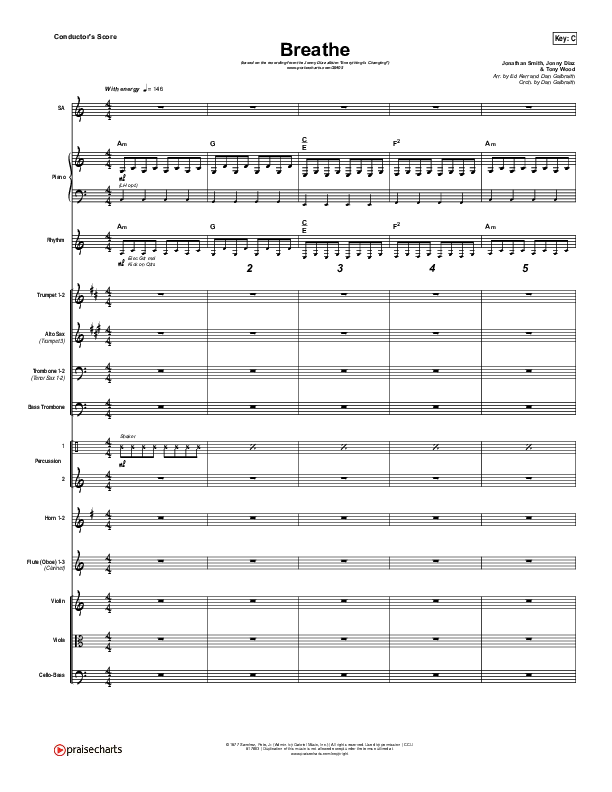 Breathe Conductor's Score (Jonny Diaz)