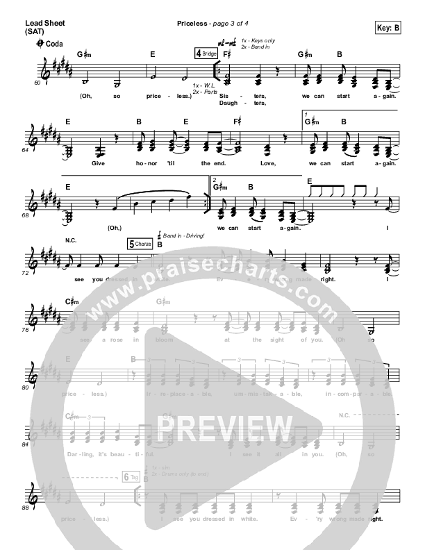 Priceless Lead (SAT) (for KING & COUNTRY)