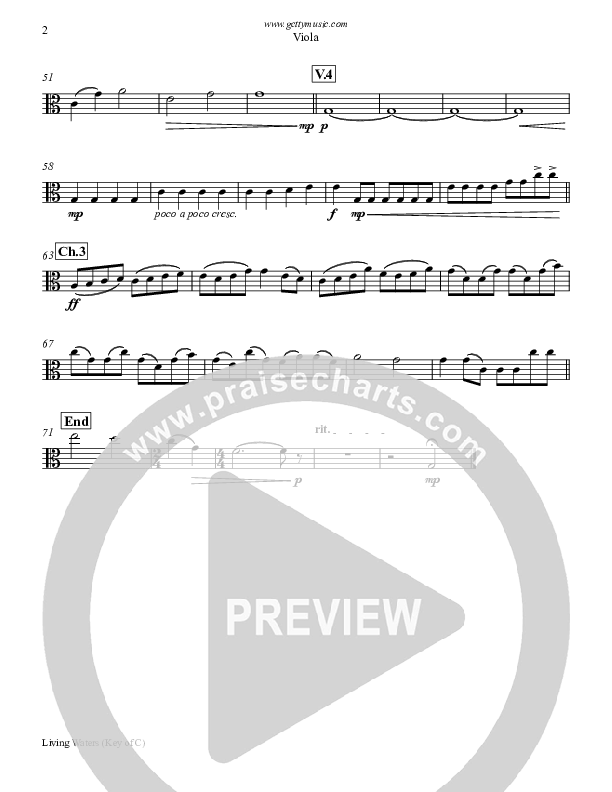 Living Waters Viola (Keith & Kristyn Getty)