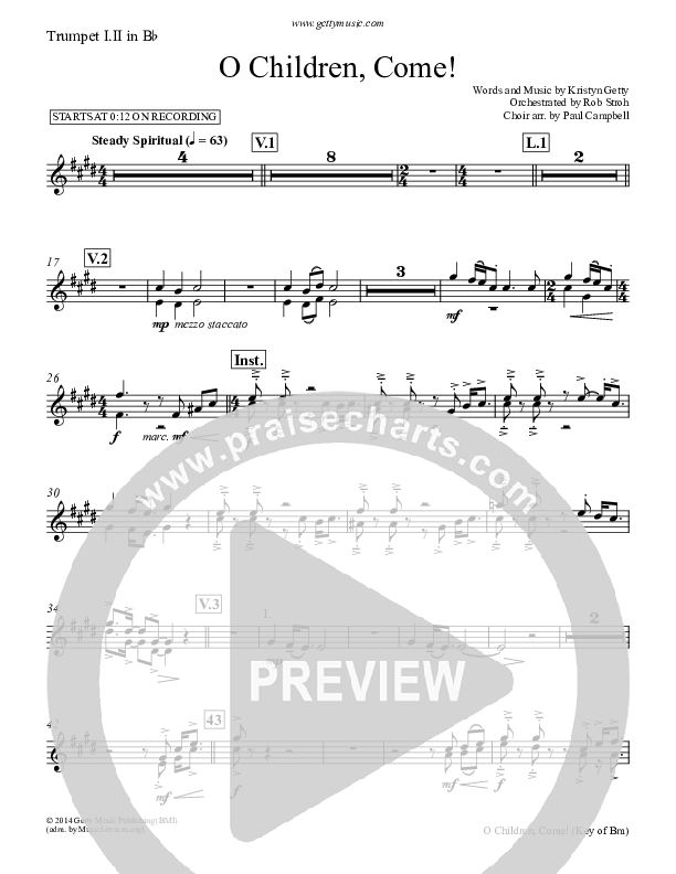 O Children Come Trumpet 1,2 (Keith & Kristyn Getty)