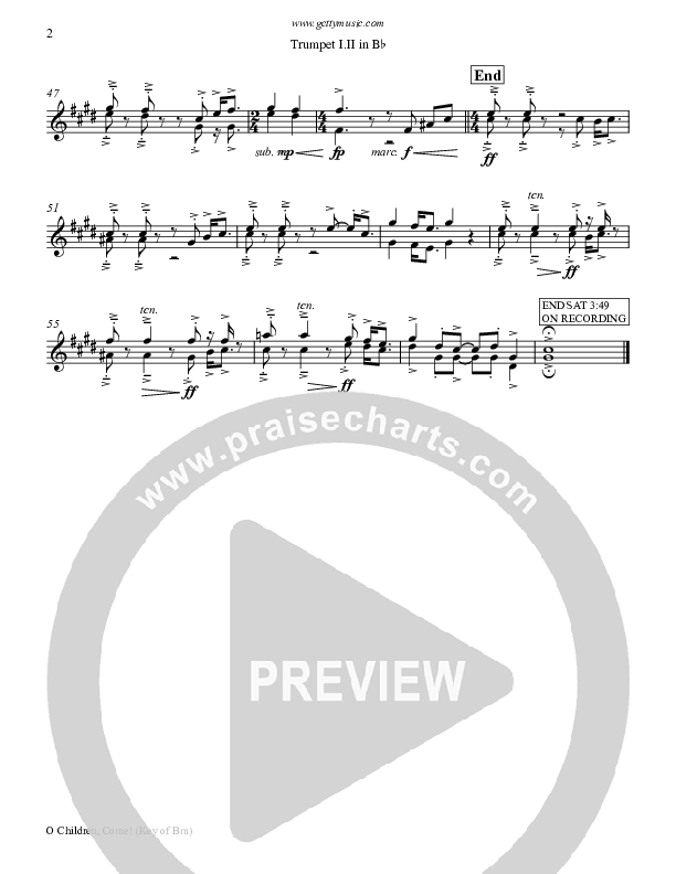 O Children Come Trumpet 1,2 (Keith & Kristyn Getty)