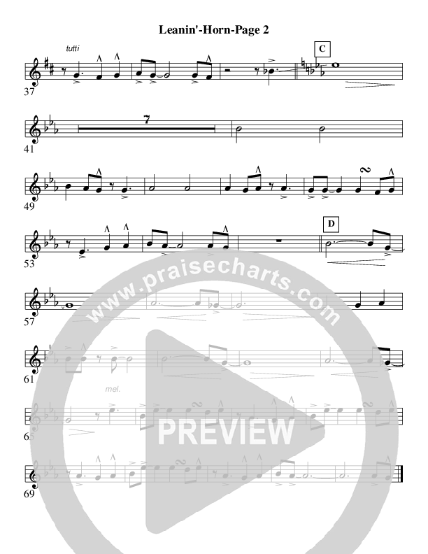 Leanin' On The Everlastin' Arms (Instrumental) French Horn (AnderKamp Music)