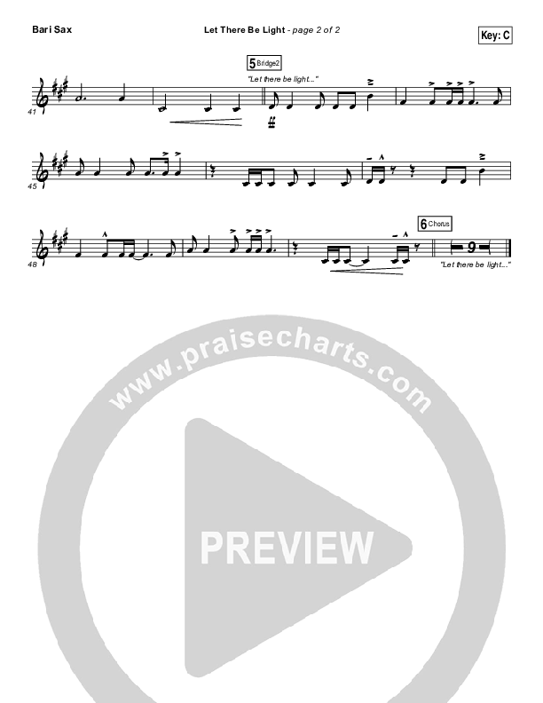 Let There Be Light Bari Sax (Bryan & Katie Torwalt)