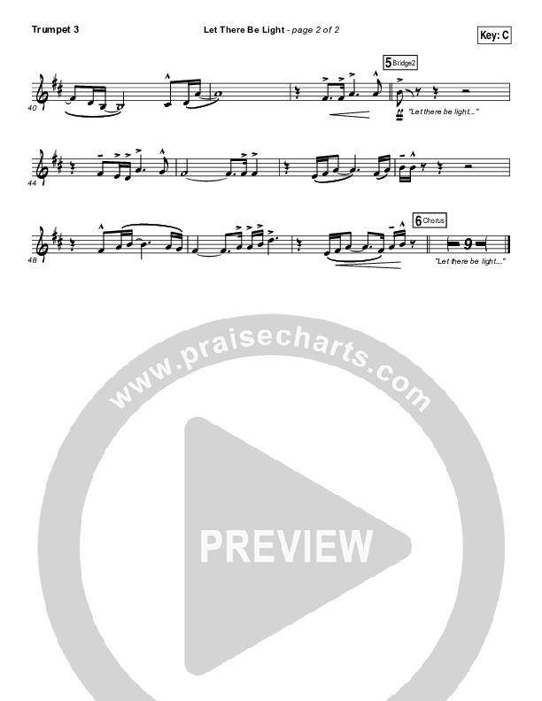 Let There Be Light Trumpet 3 (Bryan & Katie Torwalt)