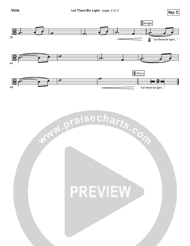 Let There Be Light Viola (Bryan & Katie Torwalt)