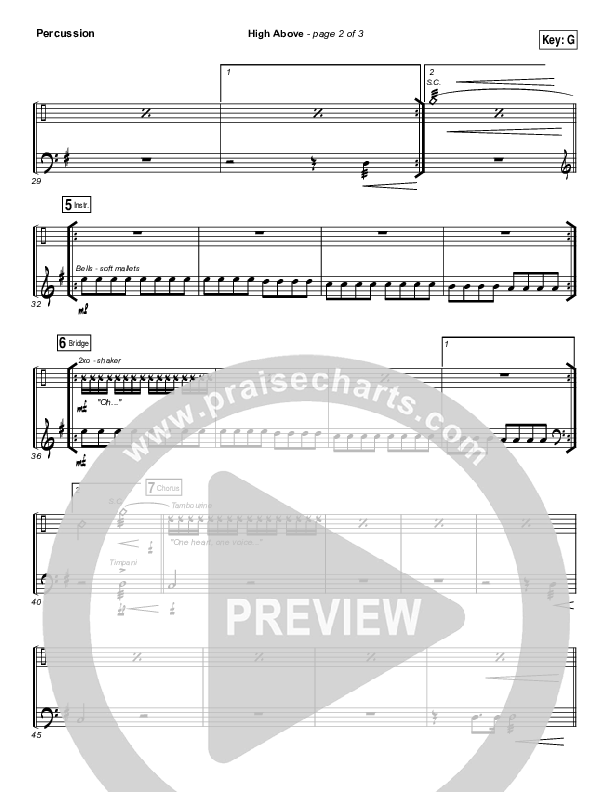 High Above Percussion (Bryan & Katie Torwalt)