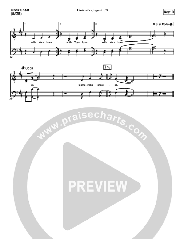 Frontiers Choir Vocals (SATB) (Vertical Worship)
