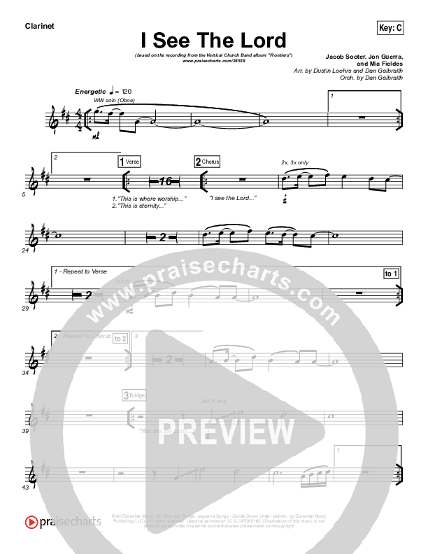 I See The Lord Wind Pack (Vertical Worship)