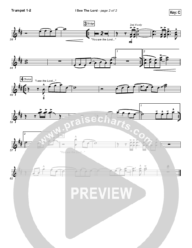 I See The Lord Trumpet 1,2 (Vertical Worship)