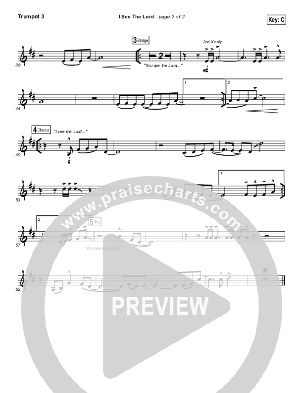 I See The Lord Trumpet 3 (Vertical Worship)