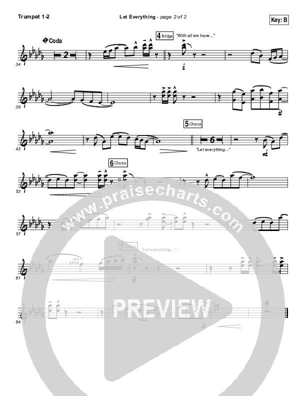 Let Everything Trumpet 1,2 (Vertical Worship)