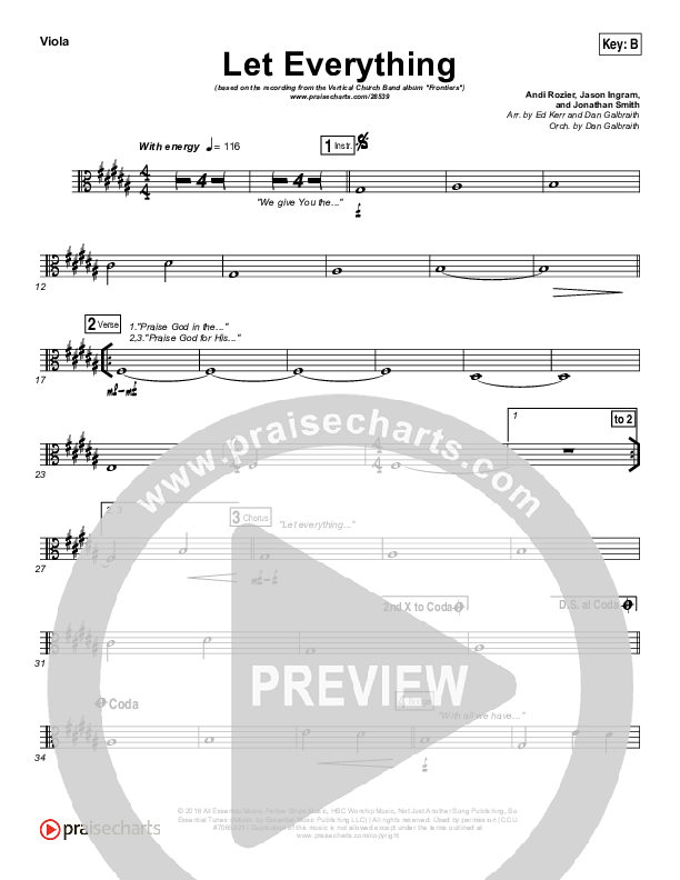 Let Everything Viola (Vertical Worship)