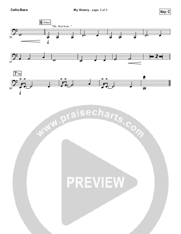 My Victory Cello/Bass (David Crowder)