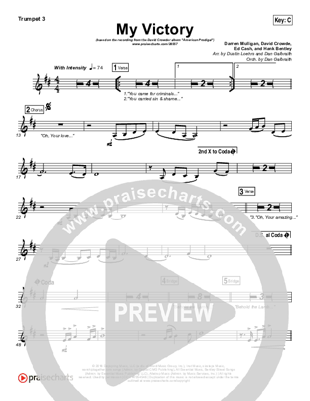 My Victory Trumpet 3 (David Crowder)