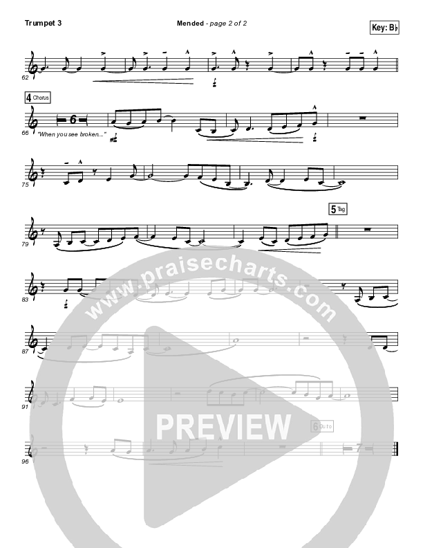 Mended Trumpet 3 (Matthew West)