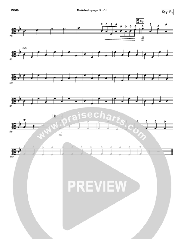 Mended Viola (Matthew West)