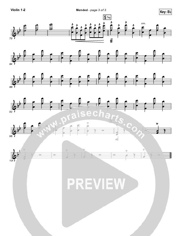 Mended Violin 1/2 (Matthew West)