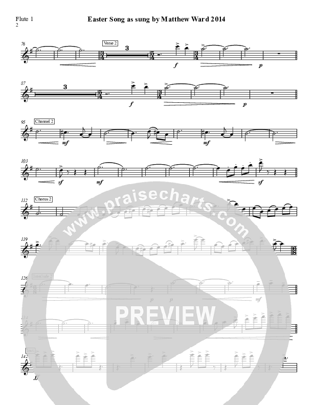 Easter Song Flute (Matthew Ward)