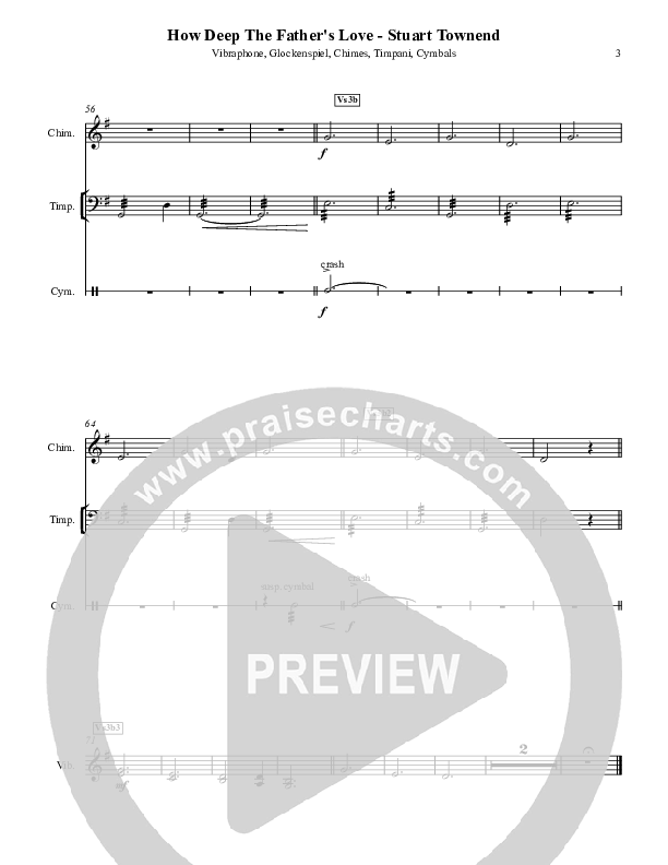 How Deep The Father's Love For Us Percussion 1/2 (Austin Stone Worship)