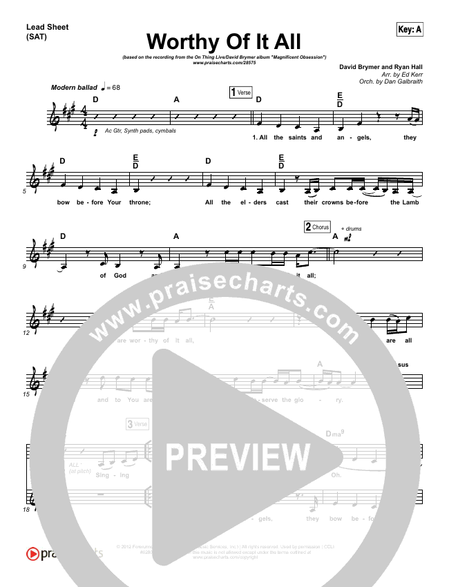 Lead Trumpet Charts Pdf