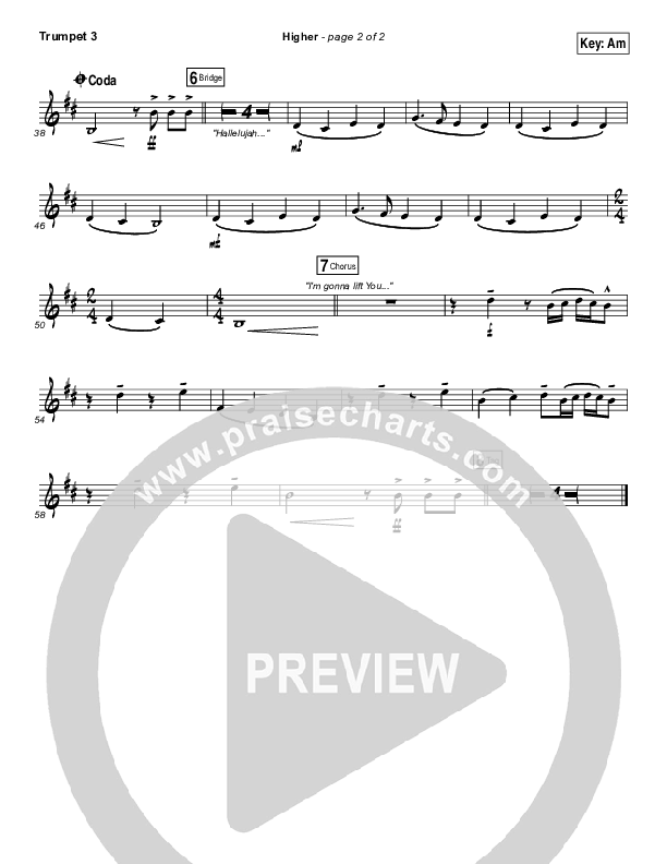 Higher Trumpet 3 (Unspoken)