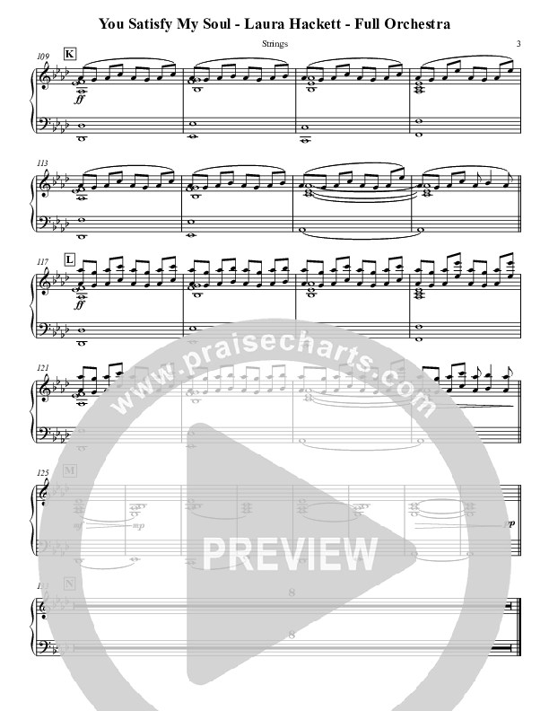 You Satisfy My Soul Synth Strings (Laura Hackett)