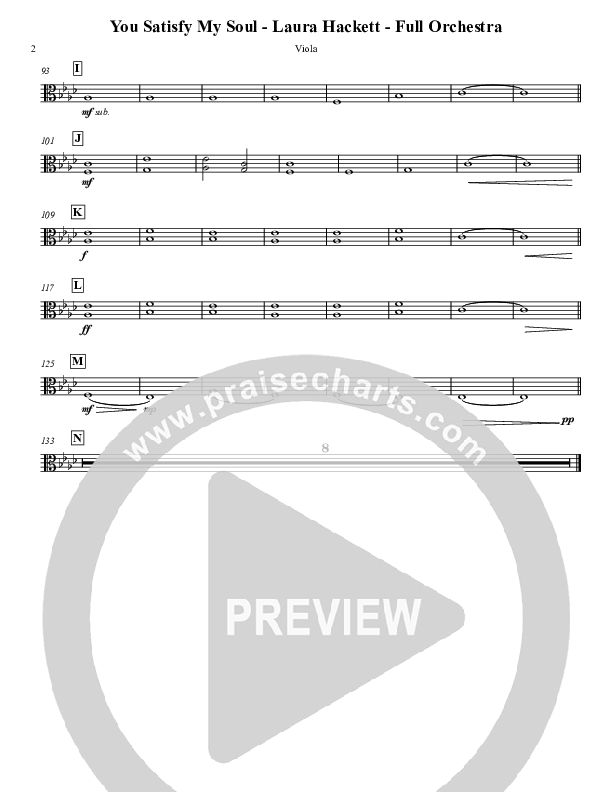 You Satisfy My Soul Viola (Laura Hackett)