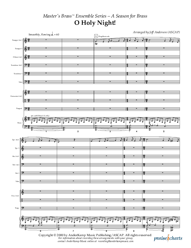 O Holy Night (Instrumental) Conductor's Score ()