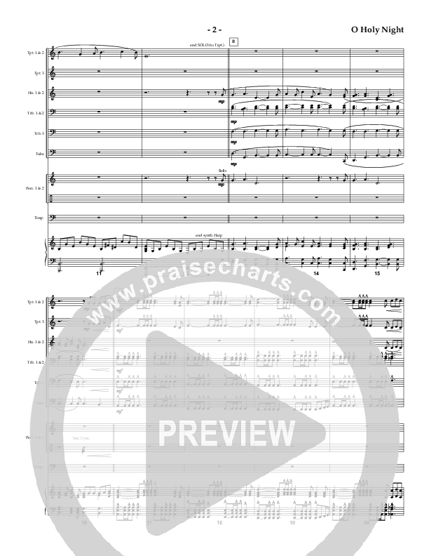 O Holy Night (Instrumental) Conductor's Score ()