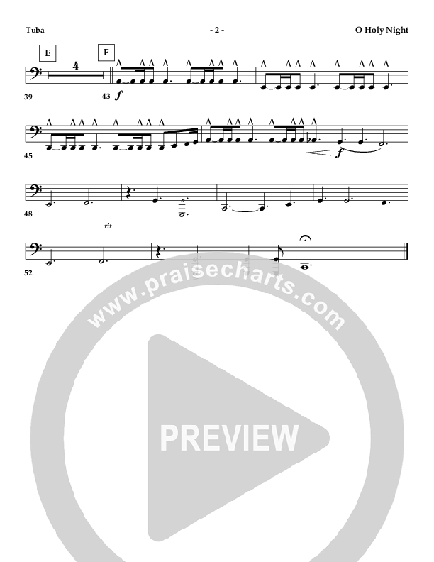 O Holy Night (Instrumental) Tuba ()