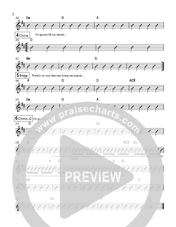Place Of Freedom Rhythm Chart (Highlands Worship)