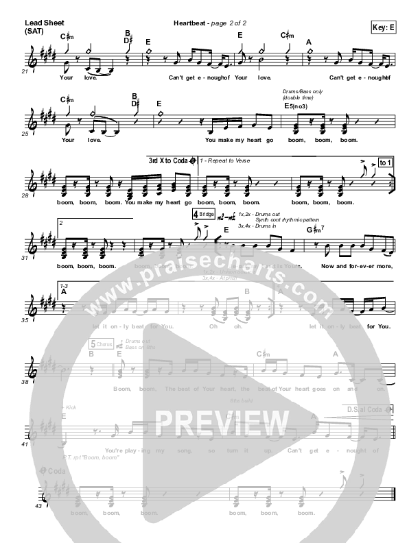 Heartbeat Lead (SAT) (Gateway Kids Worship)