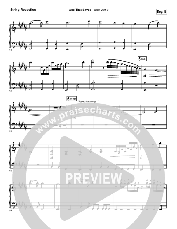 God That Saves String Pack (Iron Bell Music / Stephen McWhirter)