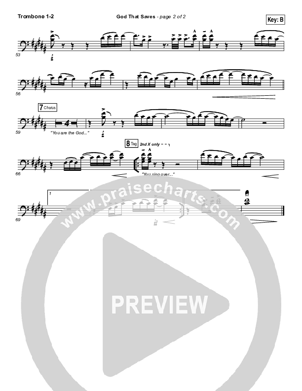 God That Saves Trombone 1/2 (Iron Bell Music / Stephen McWhirter)