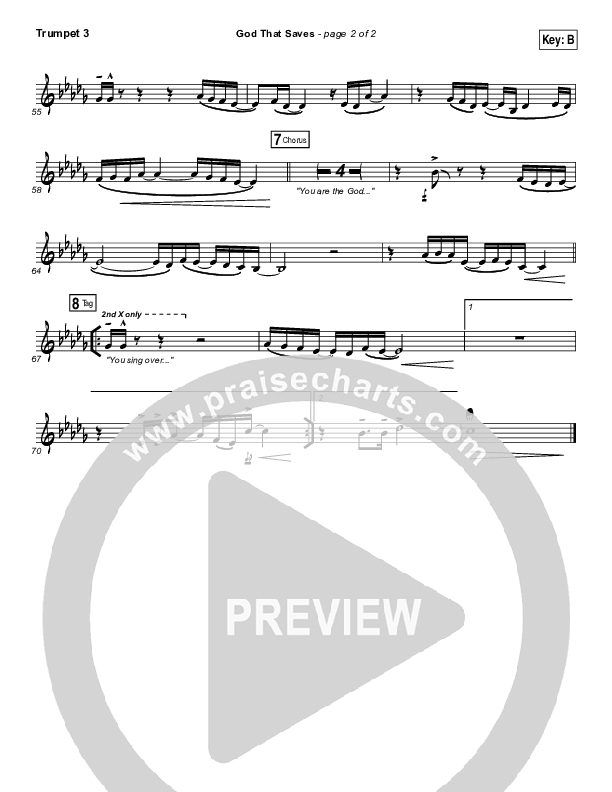 God That Saves Trumpet 3 (Iron Bell Music / Stephen McWhirter)