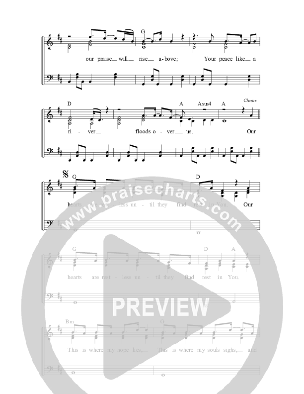 Rest In You Piano/Vocal (All Sons & Daughters)