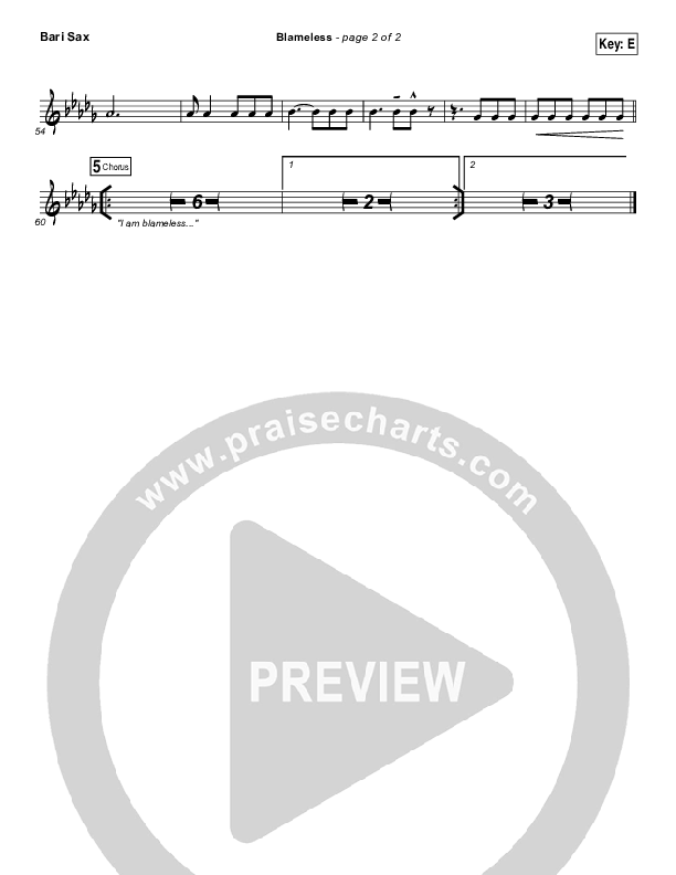 Blameless Bari Sax (Dara Maclean)