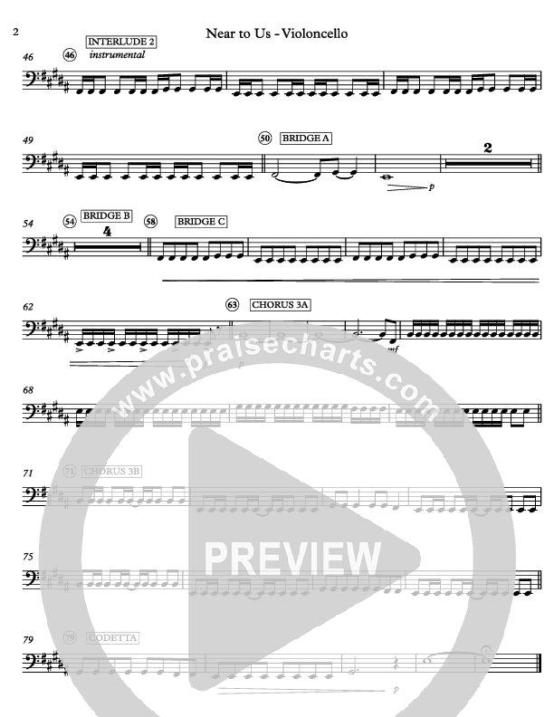 Near To Us Violincello (Sixteen Cities)