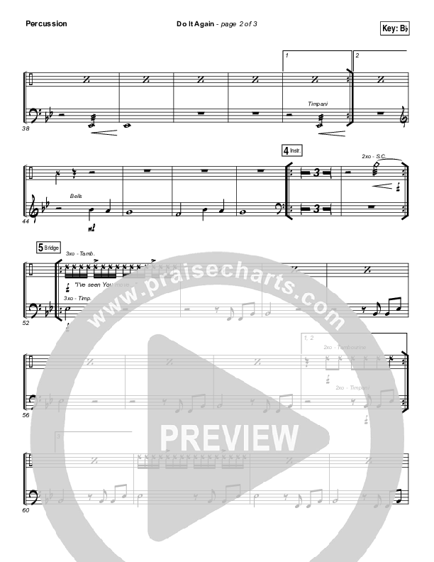 Do It Again Percussion (Elevation Worship)