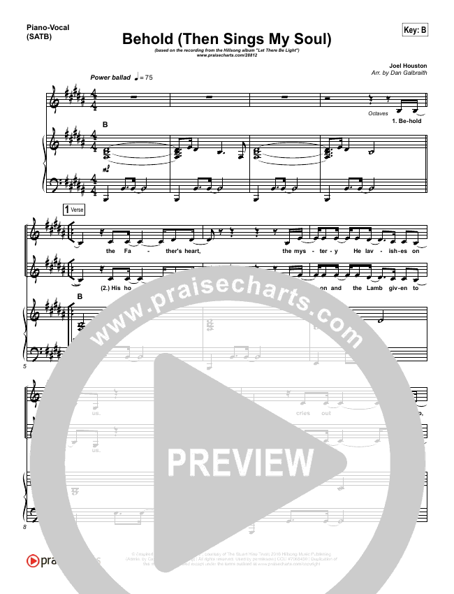 Behold Then Sings My Soul Sheet Music Hillsong Worship Praisecharts Перевод слова behold, американское и британское произношение, транскрипция, словосочетания, однокоренные слова, примеры использования. behold then sings my soul sheet music