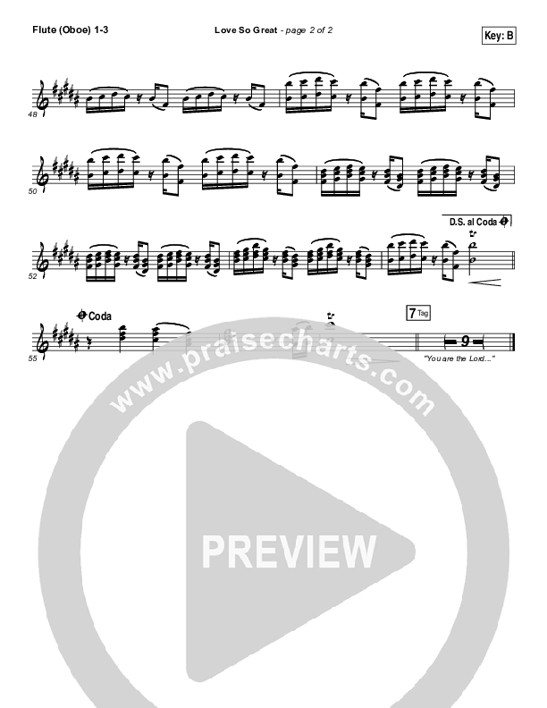 Love So Great Wind Pack (Hillsong Worship)