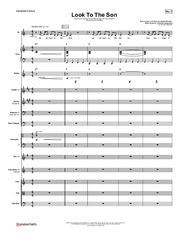 Look To The Son Orchestration (Hillsong Worship)