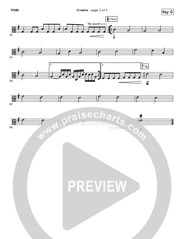 Crowns Viola (Hillsong Worship)