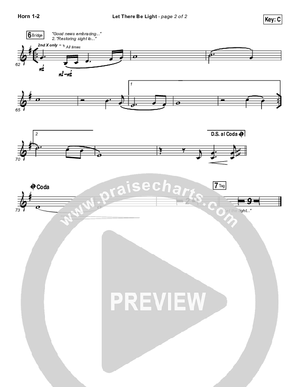 Let There Be Light Brass Pack (Hillsong Worship)