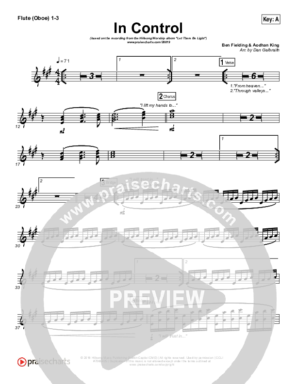 In Control Wind Pack (Hillsong Worship)