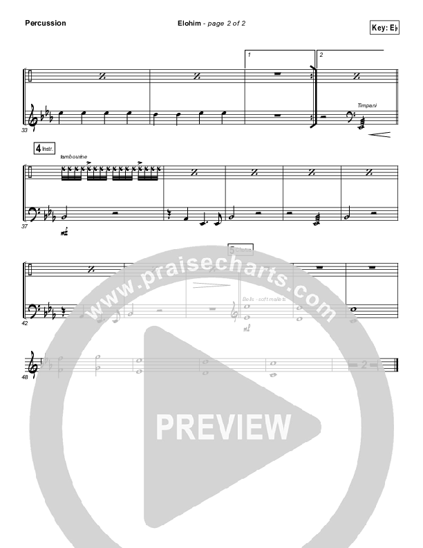 Elohim Percussion (Hillsong Worship)