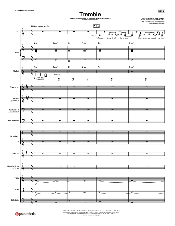 Tremble Conductor's Score (Mosaic MSC)