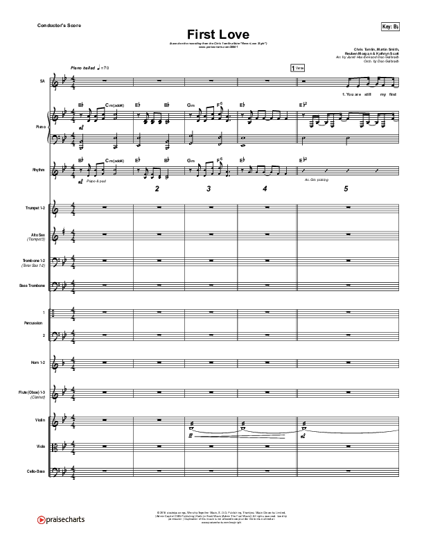 First Love Orchestration (Chris Tomlin / Kim Walker-Smith)
