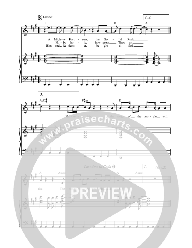 Songs Of The People Piano/Vocal & Lead (Prestonwood Worship / Michael Neale)