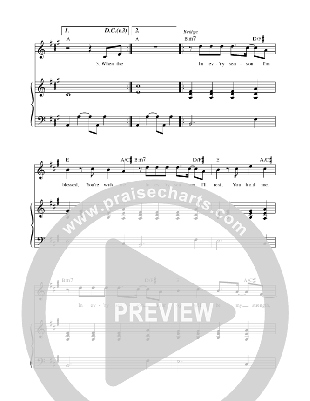 Still My Soul Sings Lead & Piano (Prestonwood Worship / Michael Neale)